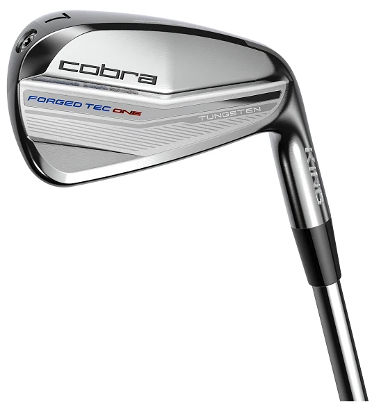 New Cobra Golf King Forged TEC One Irons 5-GW Stiff Flex