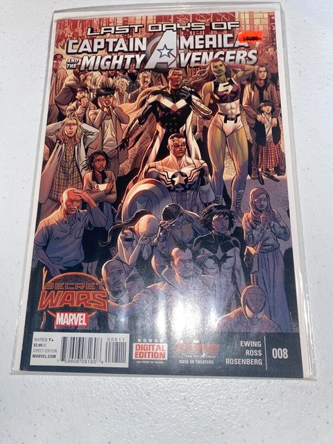 Captian America And The Mighty Avengers Issue #8 (Nm Condition) (Mc62-Nm-Bis) 2