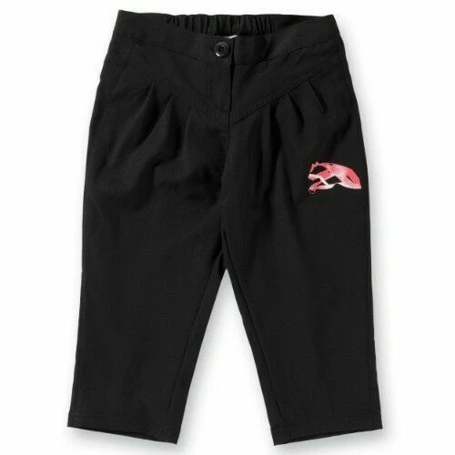 NUOVO PUMA IND 3/4 Sweat Pants Capri pantaloni corti fodera a rete nera 164