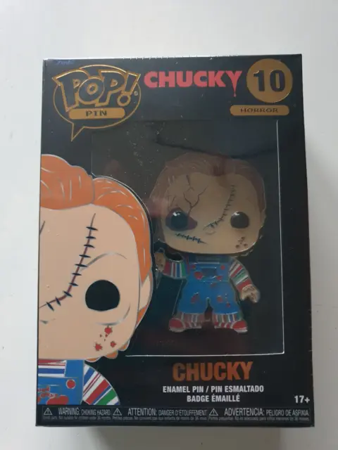 Funko Pop! Pin  Chucky 10 Horror Neu & Ovp