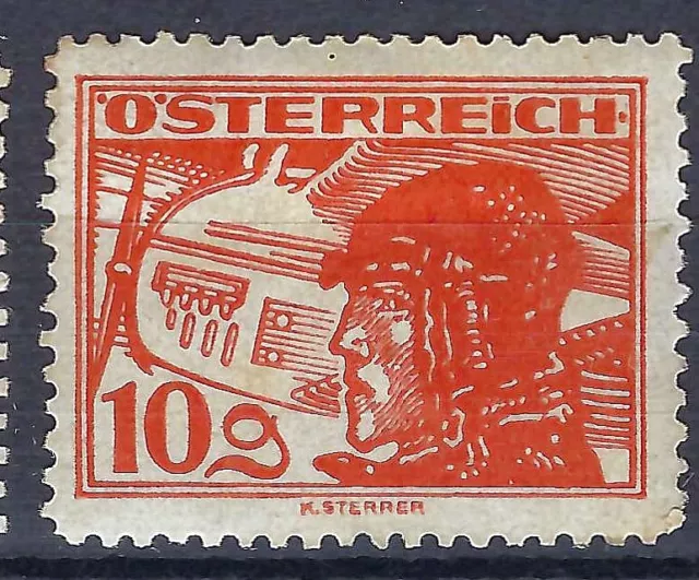 Österreich 1925: postfrisch mit Falz MiNr.: AT 472;  ANK:472 Pilot