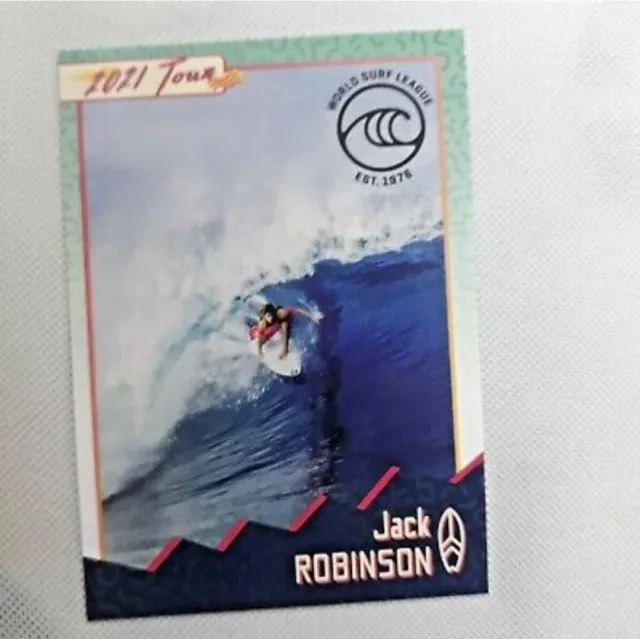 01 Jack Robinson) Surf Wsl 2020-21 Panini RC #8