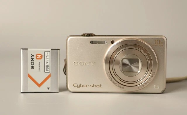 SONY DSC-WX220 18.2MP Compact Digital Camera Gold English