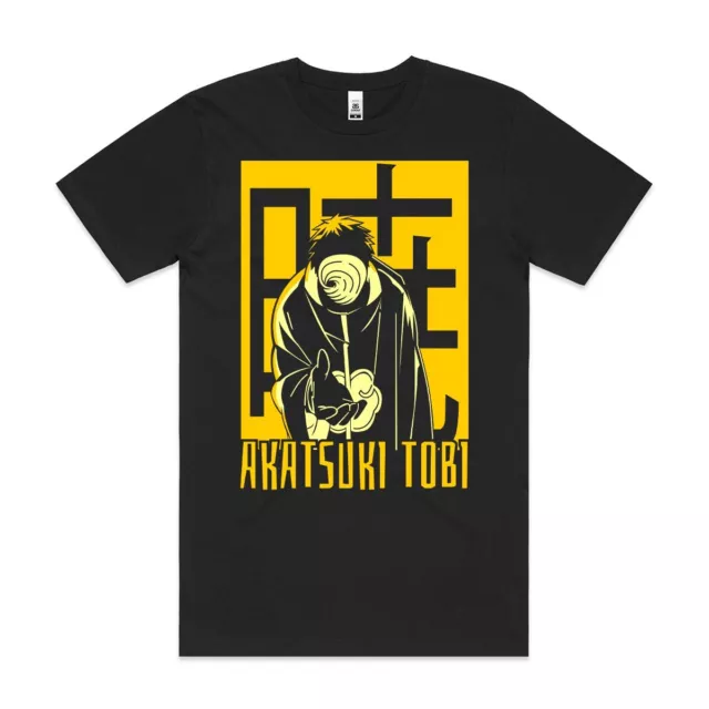 NARUTO AKATSUKI TOBI T-Shirt Japanese Anime Tee $35.00 - PicClick AU