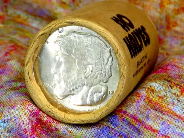 $10 Half Dollar Roll 20 Coins Elgin Commerative End / P Walker End  @Hc1