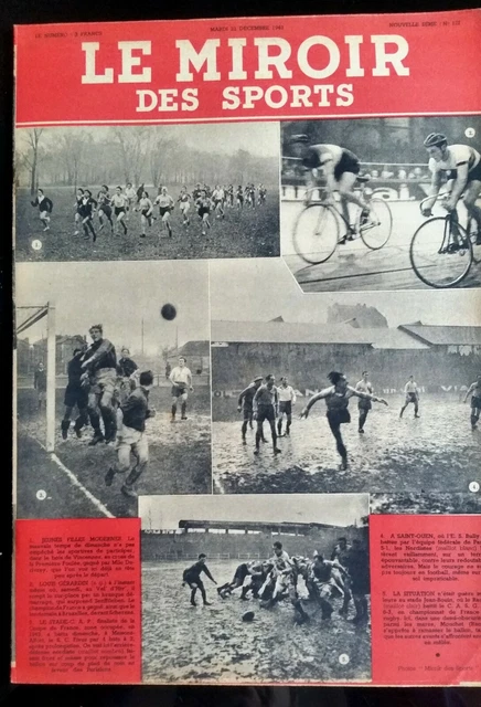 Miroir Des Sports N°648 – 26 Avril 1932, Foot, Coupe Cannes, Vélo, Paris-Tours, état Correct