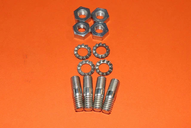 Genuine Triumph Pre-Unit Manifold Stud Set E2920 – 1950-60 6T Tiger 110 Iron Head, UK Made