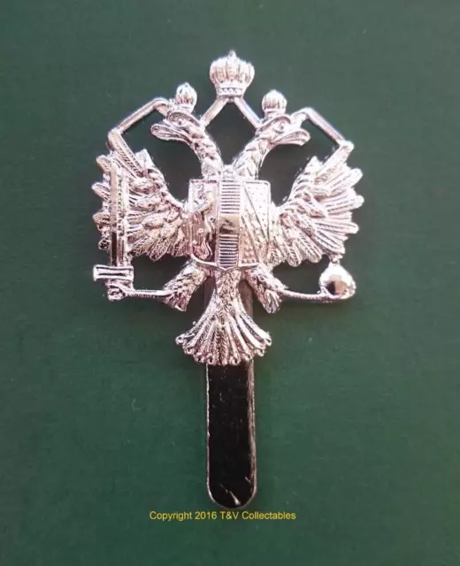 1st QUEEN'S DRAGOON GUARDS CAP BADGE (LBBC)