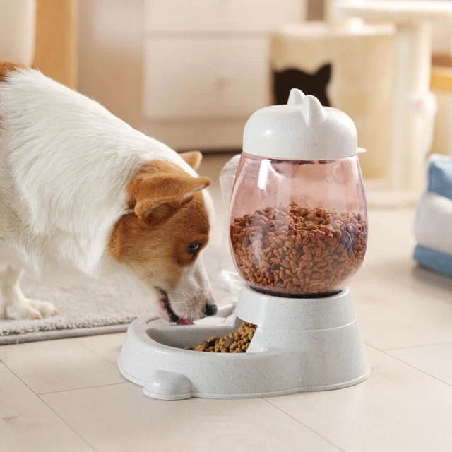 Storage Containers Timed Pet Feeder Cat Auto Feeder Cat Bowl 3