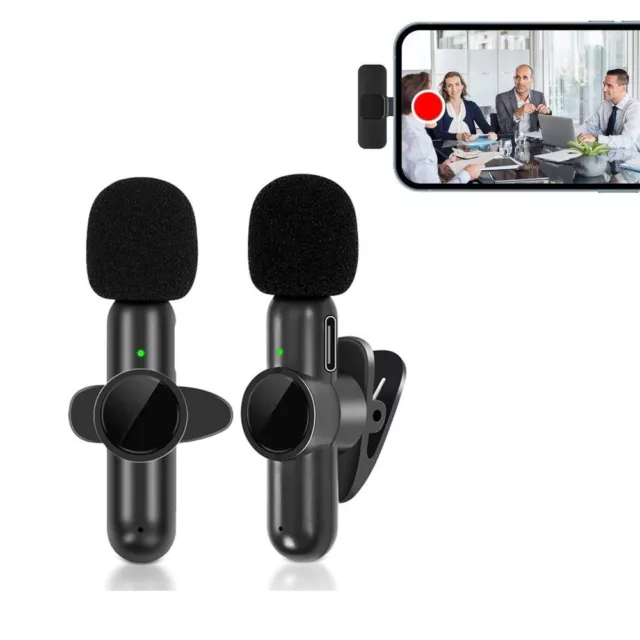 Portable Wireless Lavalier Microphone K3 Live Game Mic New Mini Mic