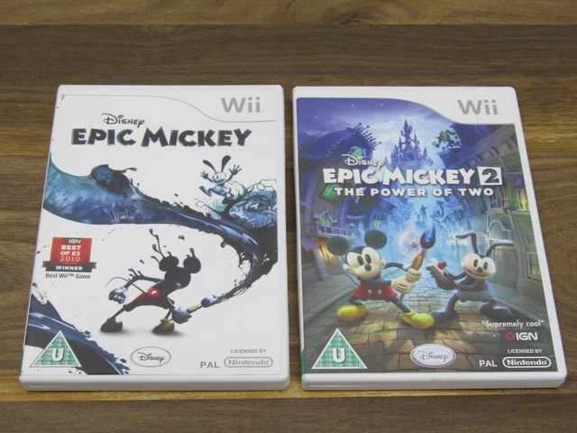 Jeu Epic Mickey Pour Nintendo Wii - Version PAL Française Neuve Sous Blister