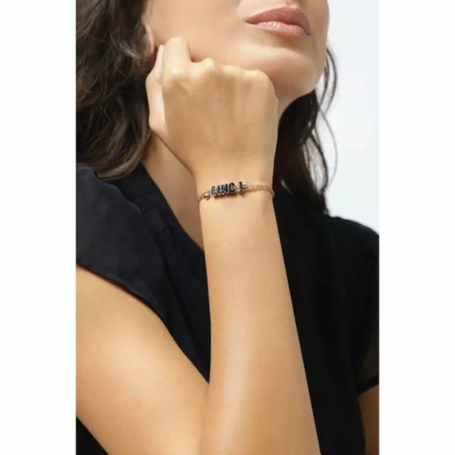 Ops Bracciale Opsobjects Words Chic Bck Ipr Donna Opsbr-580