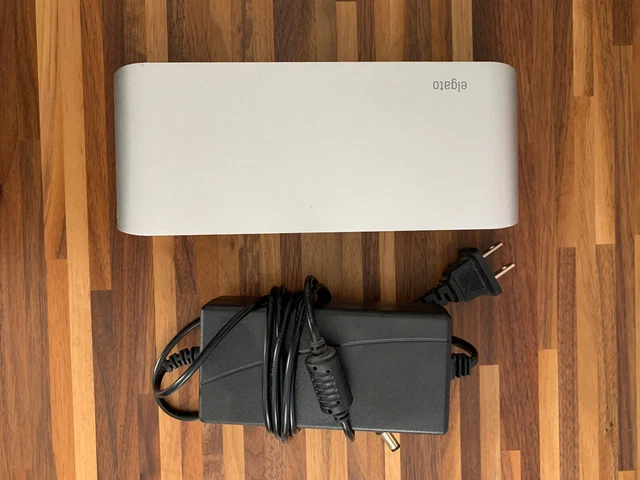 Elgato Thunderbolt 2 Dock Docking Station and AC Power Supply Cable Elgato Thunderbolt 2 Dock Docking Station and AC Power Supply Cable