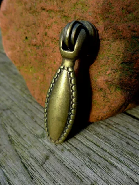 Poignée poignée de porte tiroir vintage en laiton collectionneur de meubles 11A
