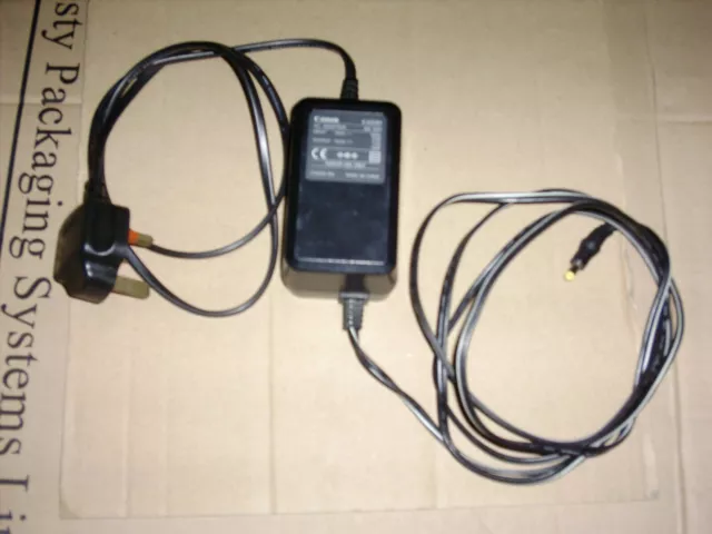 Canon K30081 Ac Adapter Ad - 300 Power Supply Cable Lead For Bjc210 Printer Used
