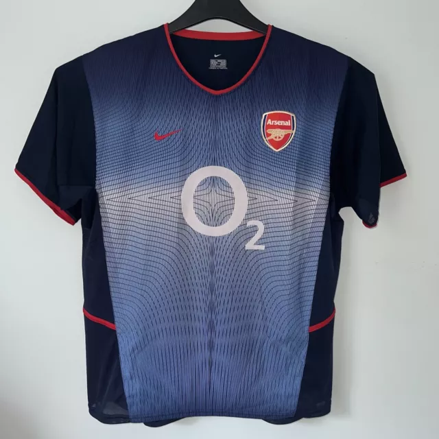 Arsenal shirt 2002 sale
