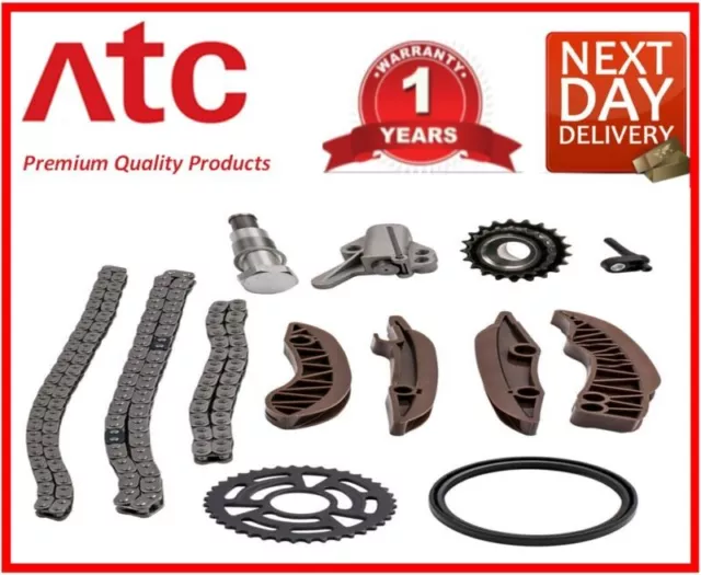 BMW N47 TIMING CHAIN KIT N47D20 2.0, 1.6 & 3.0 Ltr 1 2 3 4 5 6 7 X1 X3 X5 MINI