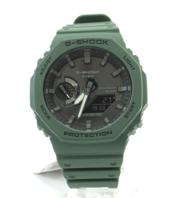CASIO G SHOCK GA B2100 3AJF Tough Solar Mobile Link Function Carbon Core Guard