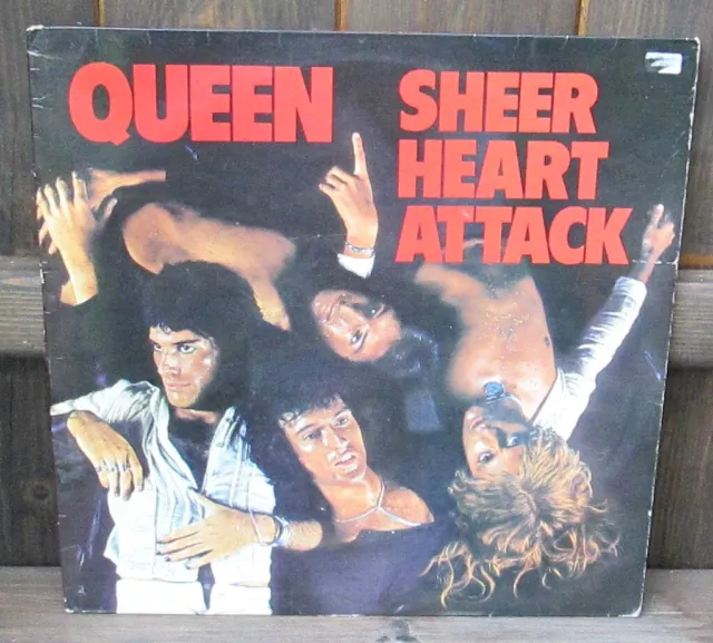 Queen: Sheer Heart Attack Vinyl LP Album 1974 1st UK Press EMC 3061 A3U/A4U