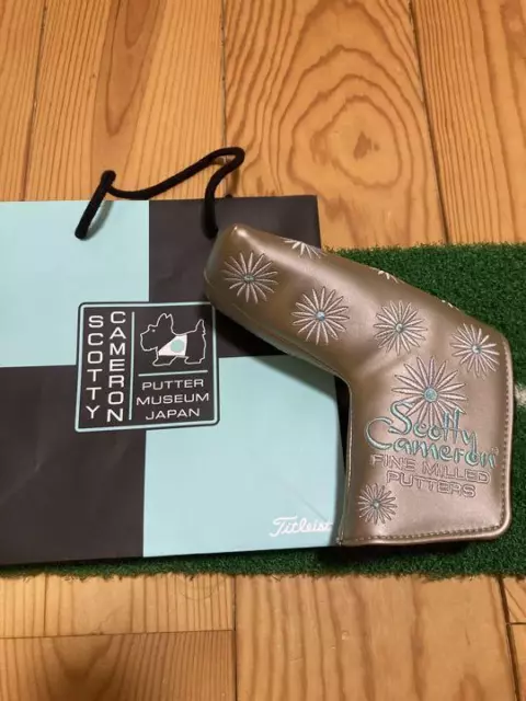 Scotty Cameron Gallery limited Bay The Sea  Putter Cover Tiffany Blue Rare Mint