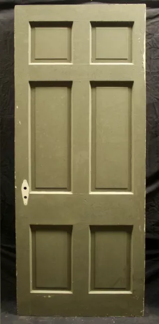 2 available 30"x79" Antique Vintage Old Colonial Interior SOLID Wood Wooden Door