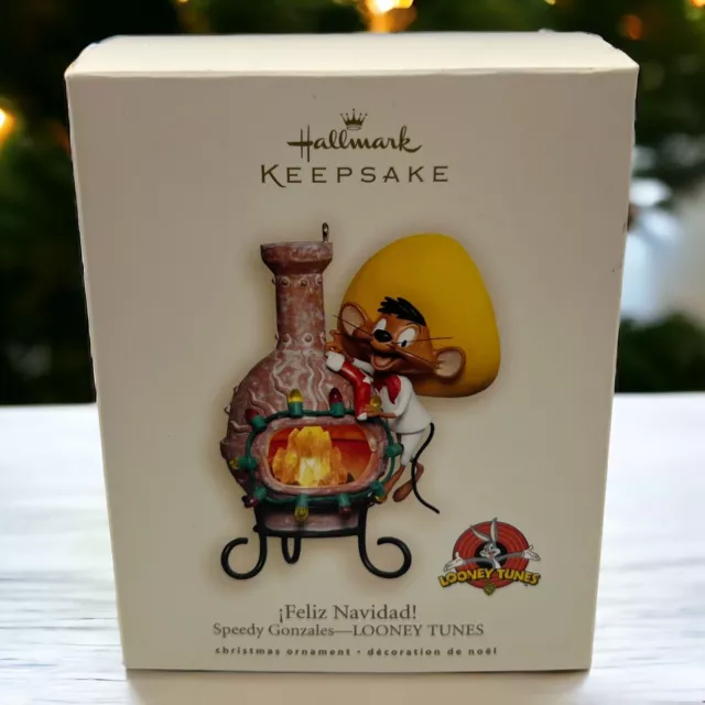 Hallmark Ornament Looney Tunes 2007 Feliz Navidad Speedy Gonzales Christmas