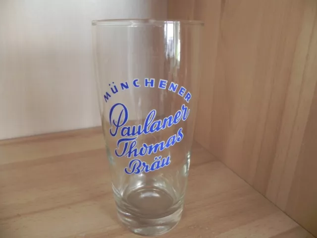 Bierglas Paulaner Thomas Bräu