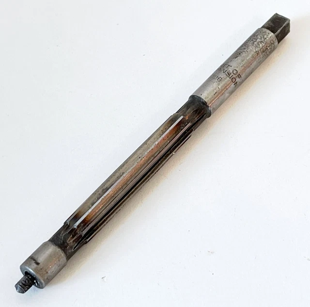 MORSE 3/8" Straight 9 Flute Hand Expansion Reamer Adjustable HSS .375" USA