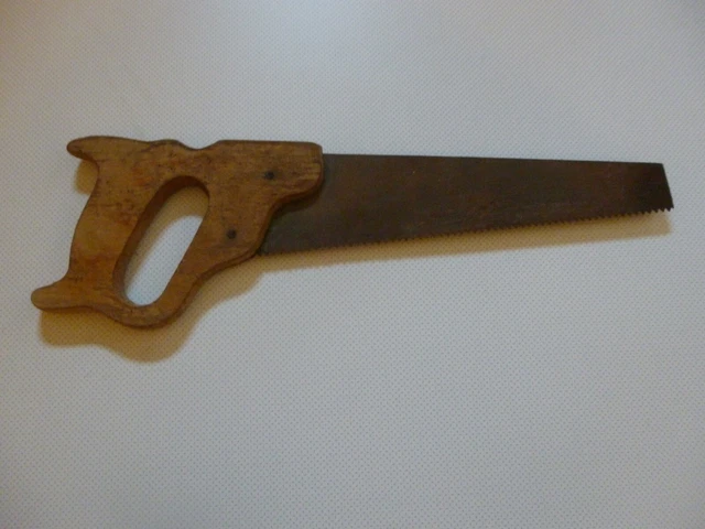 Scie ancienne à bois - Bricolage