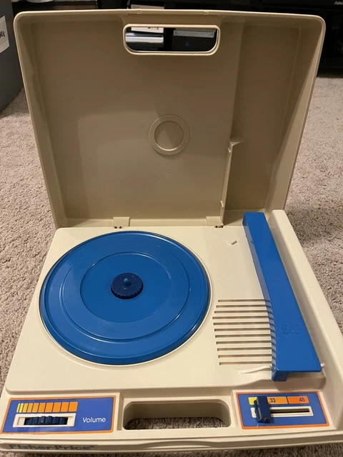 Vintage 1978 Fisher Price Record Player Model 825 Kid Phonograph Turntable Works