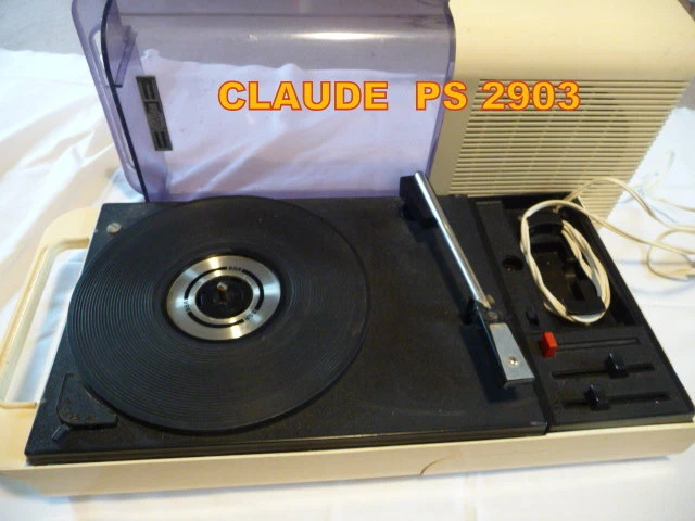 Électrophone Vintage JOBOPHONE Valise Croco – Années 60, Tourne-disques, Fonctionne