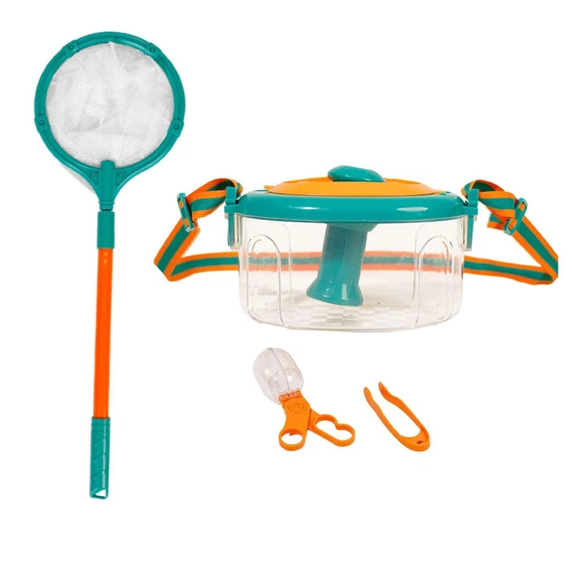 Kit Observation Insectes BESPORTBLE - Loupe + Filet + Pince - Enfant
