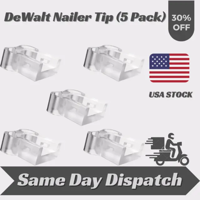 N569446 Replacement for Dewalt Nailer Tip (5 Pack) BCN680D1 DCN680B DCN680D1 DCN