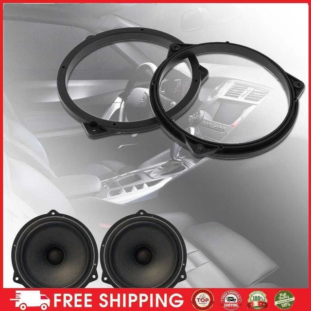 2 pz 6,5&quot; porta d'ingresso altoparlanti auto adattatore di montaggio piastra supporto distanza