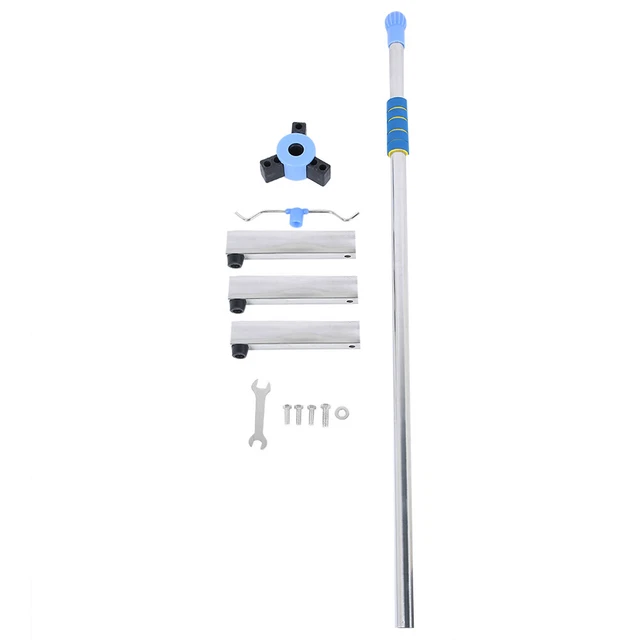 02 015 IV Bag Stand IV Pole With 2 Hooks Infusion Stand Durability Strong