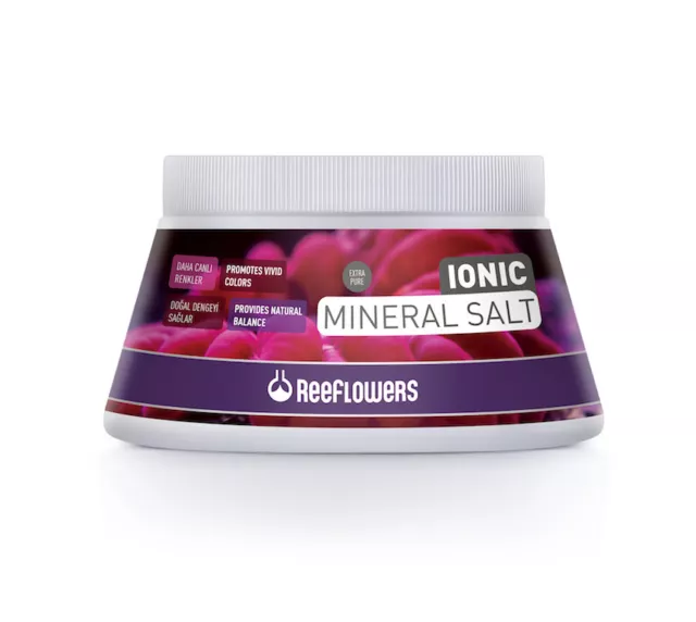 Reeflowers Ionique Minérale Salt 500ml Œufs Déshydratés Gratuit Sel Extra Pure