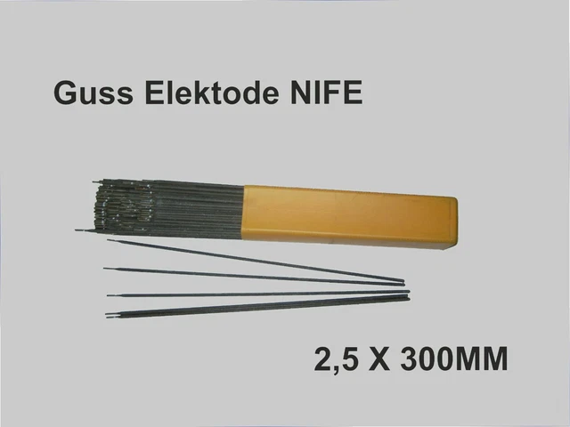 Solter Schmelzelektroden NiFe-Cl, 2,5 X 300 Mm, 10 Stück – Perfekt Zum Präzisen Schweißen