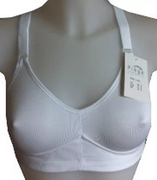 Soutien-Gorge Sport Brassiere Blanc 95C 36C Maintien Modere Yoga Fitness Gym