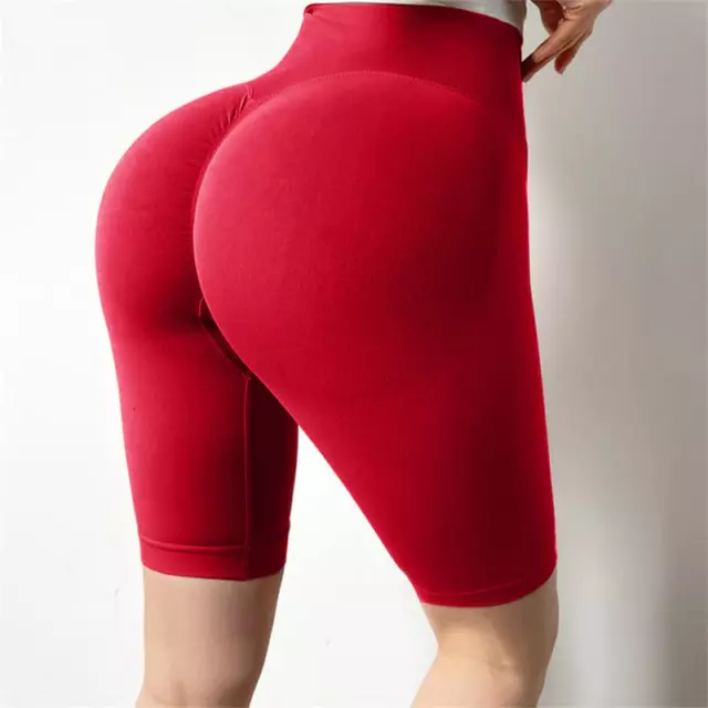 Women PUSH UP Seamless High Waist Yoga Pants Gym Leggings Fitness