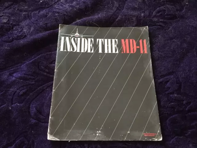 McDonnell-Douglas MD-11 original interiors brochure