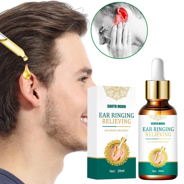 Gotas para los oídos para aliviar los zumbidos tratamiento tinnitus gotas para los oídos 20 ml