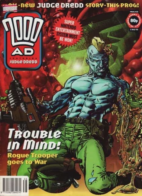 2000AD Prog 938-939 Judge Dredd Escape From Kurt Russell All 2 Comic UK 1995 .