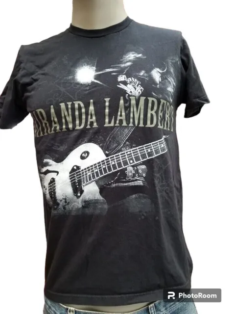 Miranda Lambert Black T-Shirt Size M Slim Fit Band Tee Country Music