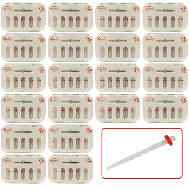Dentaire Fiber Post Resin Screw Thread Quartz High Intensity&Drills Red dentista