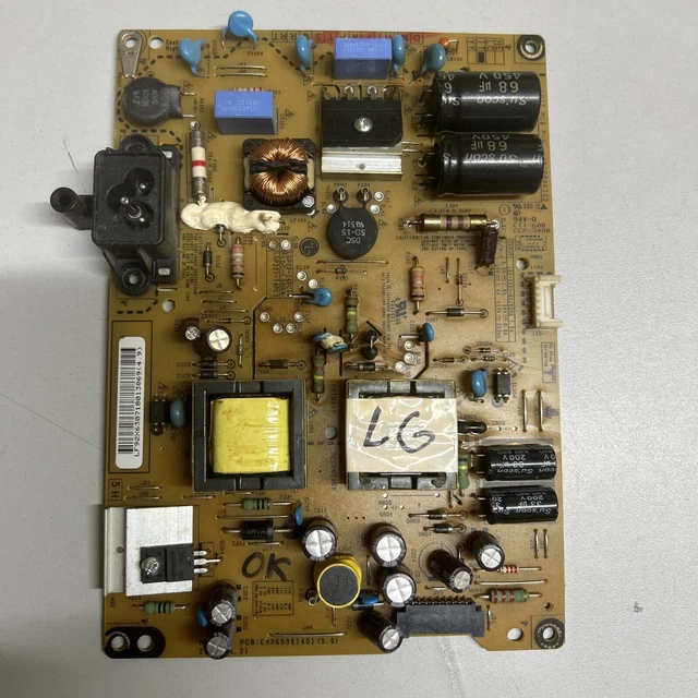 CARTE alimentation TV LG 43UK6300PLB EAX67209001 (1.5) LGP43DJ-17U1