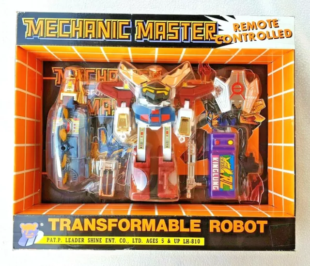 Mechanic Master: Remote Controlled Robot (Rare Transformers Bootleg! 90´S!) Bnib