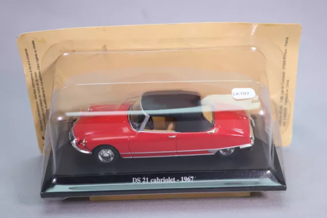 LK193 NOREV - UH Atlas 1/43 1:43 Citroen DS 21 cabriolet 1967 DS Collection 28
