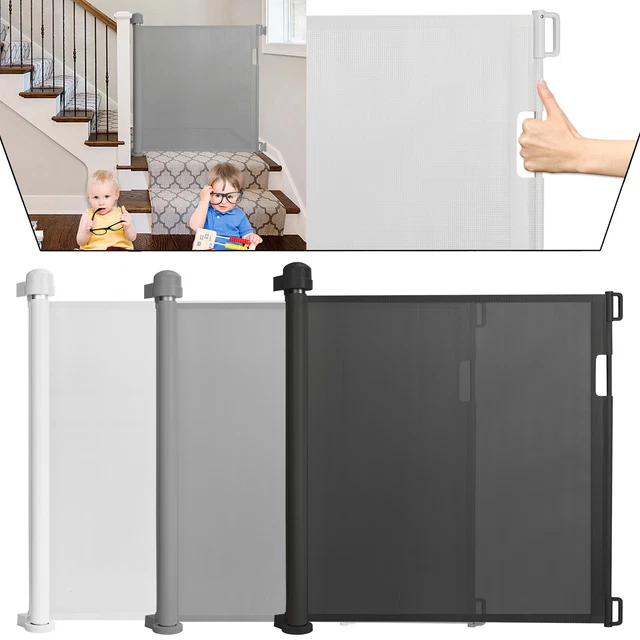 Türschutzgitter Treppenschutz Treppenschutzgitter 180cm Ausziehbar Absperrgitter
