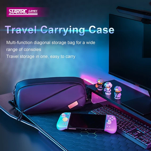 LICHIFIT Étui De Rangement Portable EVA Rigide Pour Asus ROG Ally - Housse De Transport Avec Bandoulière