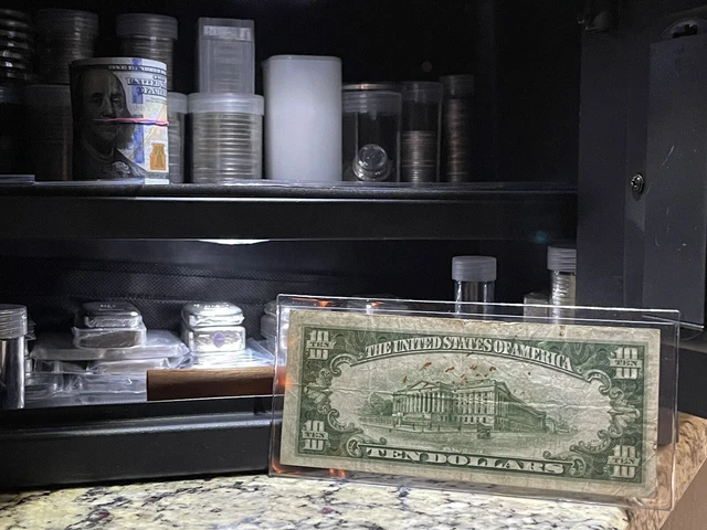 1934 C Ten Dollar Silver Certificate 2